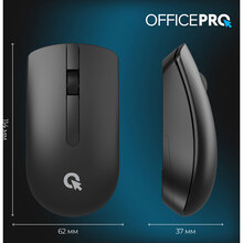 Миша OfficePro M175B Silent Click Wireless Black