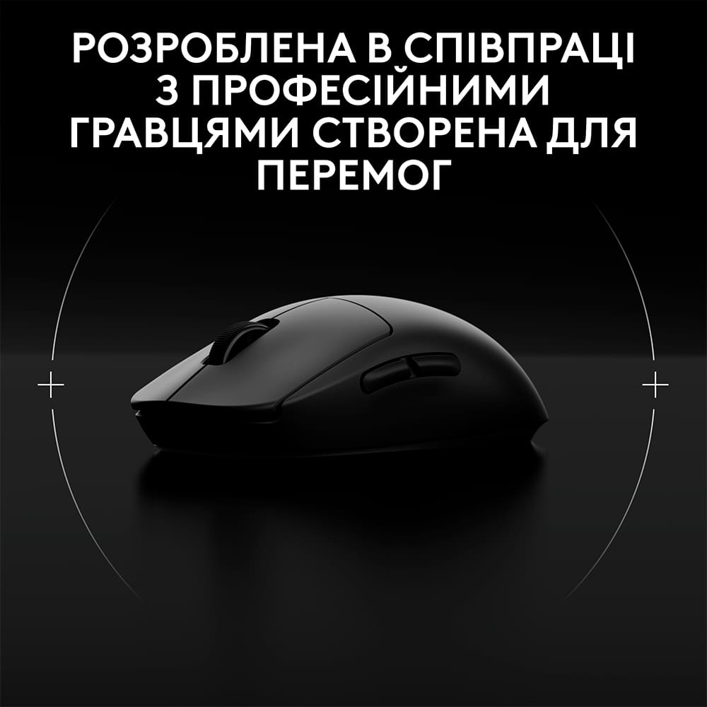 Мышь LOGITECH G Pro 2 Lightspeed Wireless Black (910-007295) Тип сенсора оптический