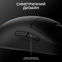 Мышь LOGITECH G Pro 2 Lightspeed Wireless Black (910-007295)