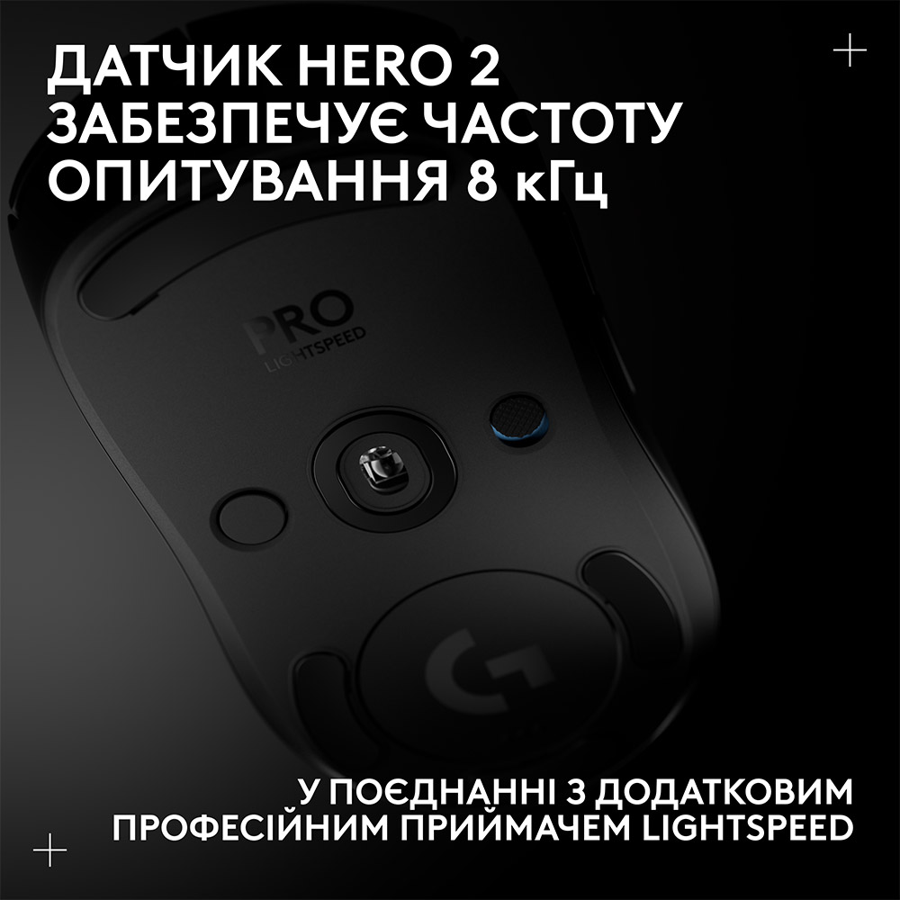 Покупка Мышь LOGITECH G Pro 2 Lightspeed Wireless Black (910-007295)
