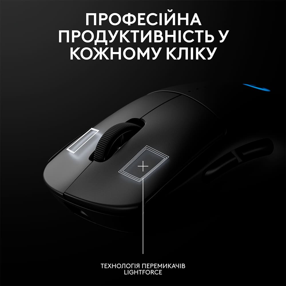 Покупка Мышь LOGITECH G Pro 2 Lightspeed Wireless Black (910-007295)