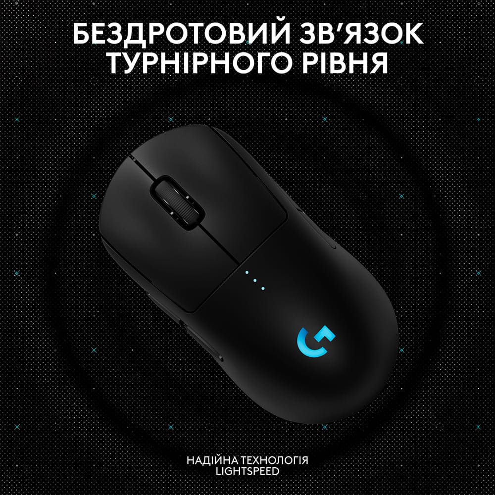 Заказать Мышь LOGITECH G Pro 2 Lightspeed Wireless Black (910-007295)