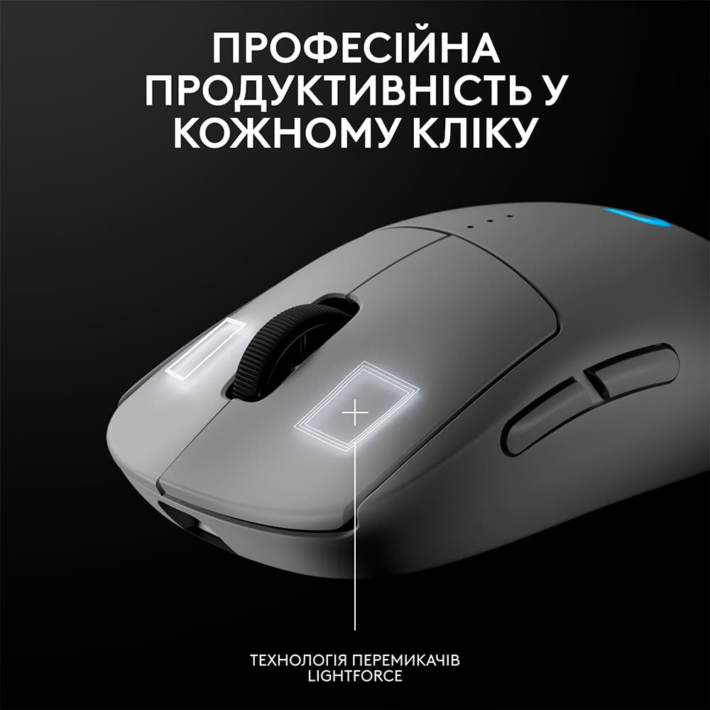 Фото Миша LOGITECH G Pro 2 Lightspeed Wireless White (910-007302)