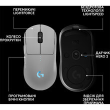 Миша LOGITECH G Pro 2 Lightspeed Wireless White (910-007302)