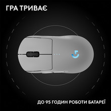 Миша LOGITECH G Pro 2 Lightspeed Wireless White (910-007302)