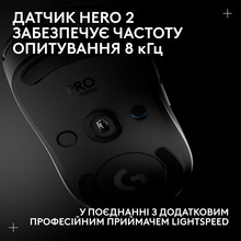 Миша LOGITECH G Pro 2 Lightspeed Wireless White (910-007302)