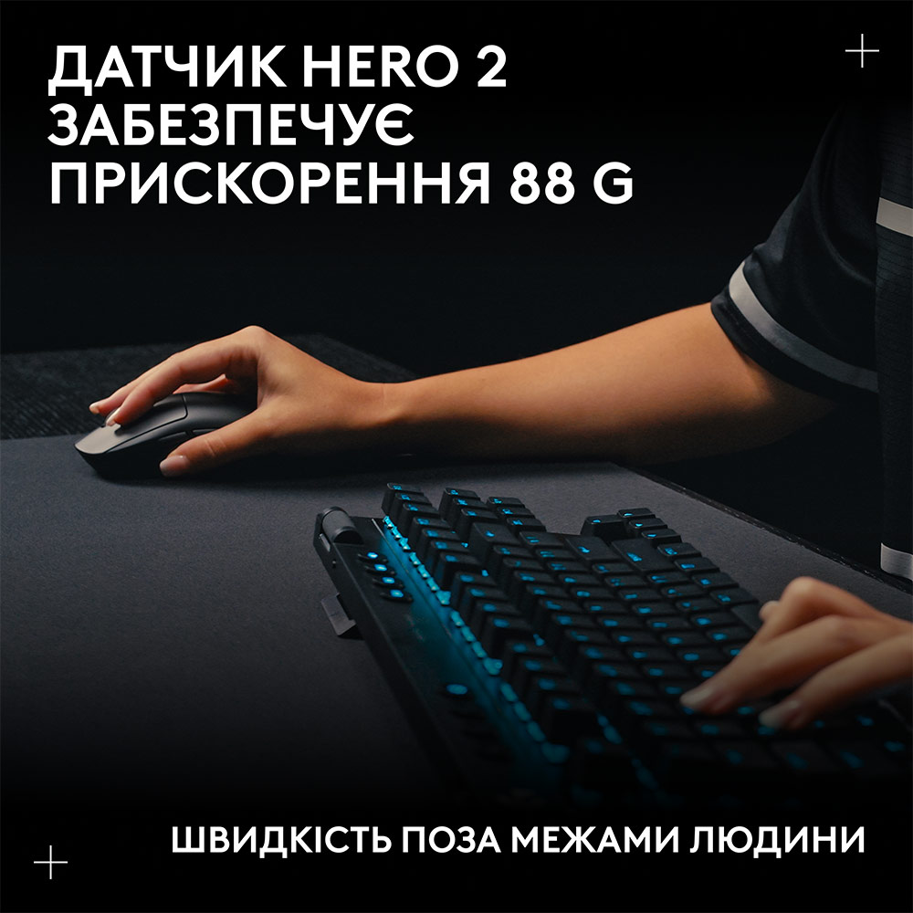 Изображение Мышь LOGITECH G Pro 2 Lightspeed Wireless Magenta (910-007309)