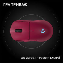 Мышь LOGITECH G Pro 2 Lightspeed Wireless Magenta (910-007309)