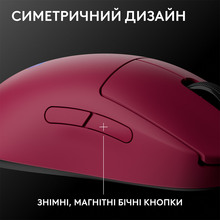Мышь LOGITECH G Pro 2 Lightspeed Wireless Magenta (910-007309)