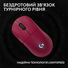 Мышь LOGITECH G Pro 2 Lightspeed Wireless Magenta (910-007309)