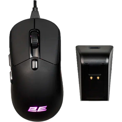 Миша 2E GAMING MG360 WL USB-A/WL/BT Black (2E-MG360UB-WL) Тип підключення комбіноване