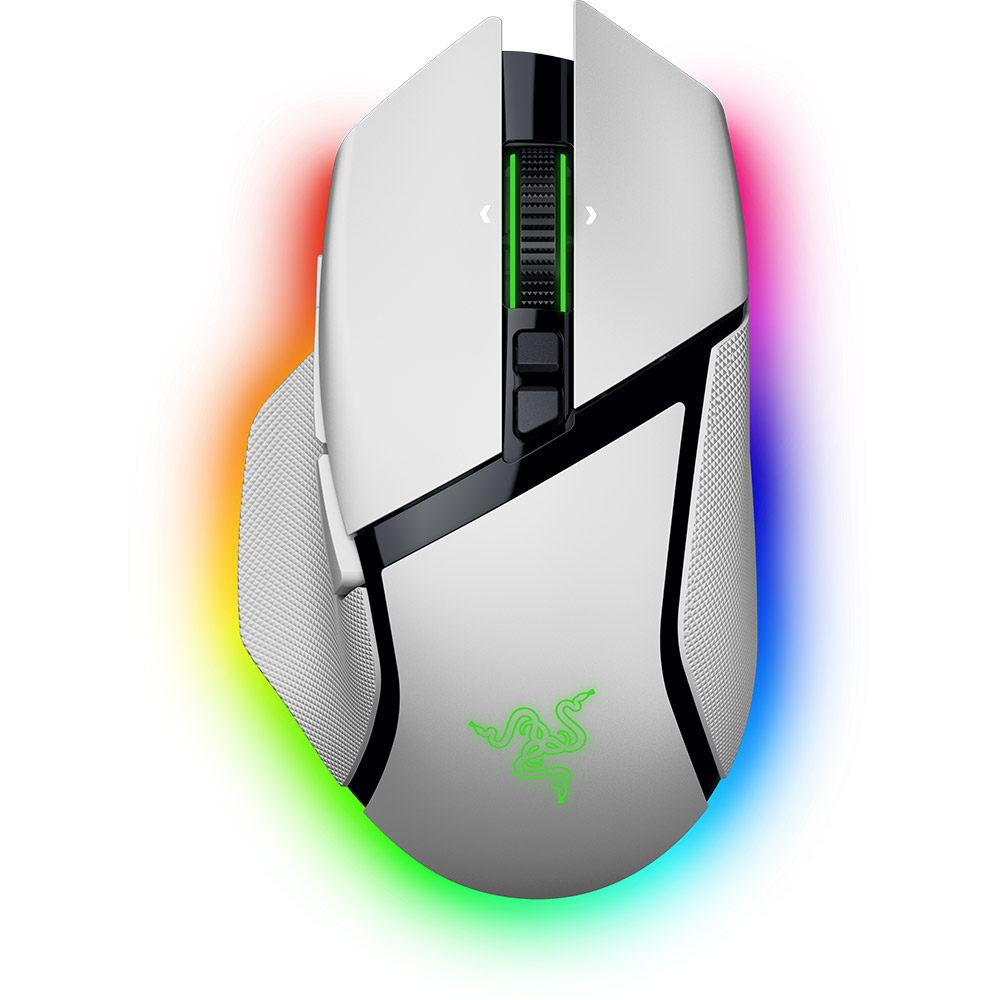 Мышь RAZER Basilisk V3 PRO Wireless 35K White (RZ01-05240200-R3G1) Комплектация Razer Basilisk V3 Pro 35K; HyperSpeed ​​Wireless Dongle + переходник USB-донгла; USB-кабель Type-A/Type-C; Важная информация о продукте