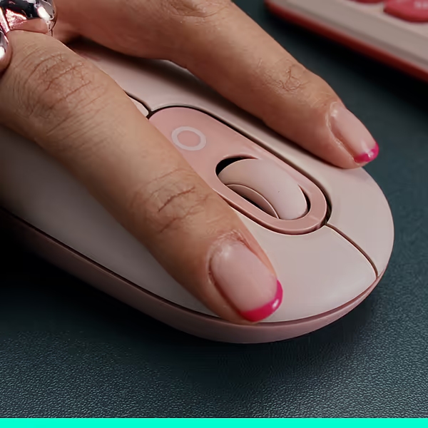 Обзор Мышь LOGITECH POP Rose (910-007413)