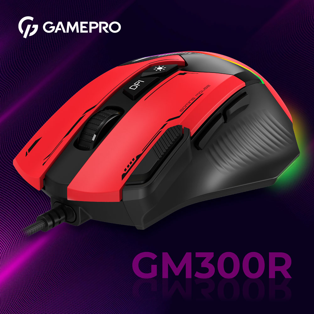 У Фокстрот Миша GAMEPRO GM300R Red Black (GM300R)