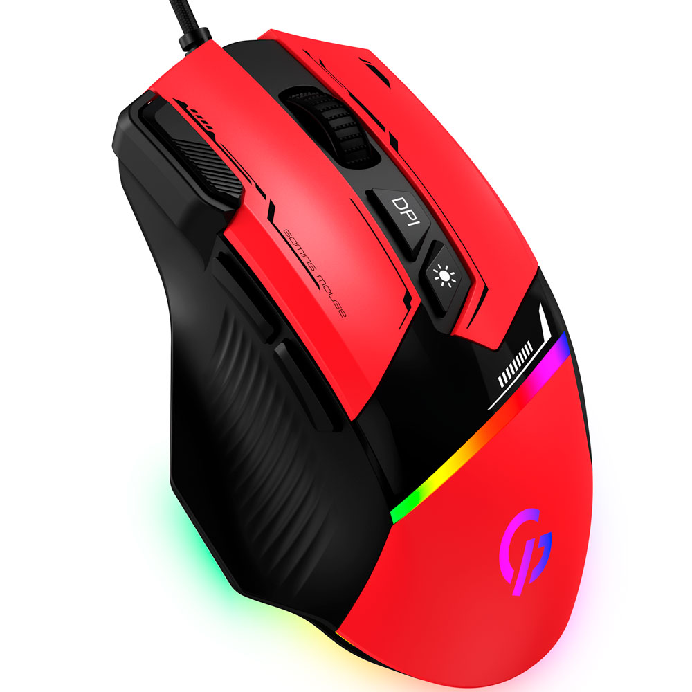 Миша GAMEPRO GM300R Red Black (GM300R) Тип підключення дротове