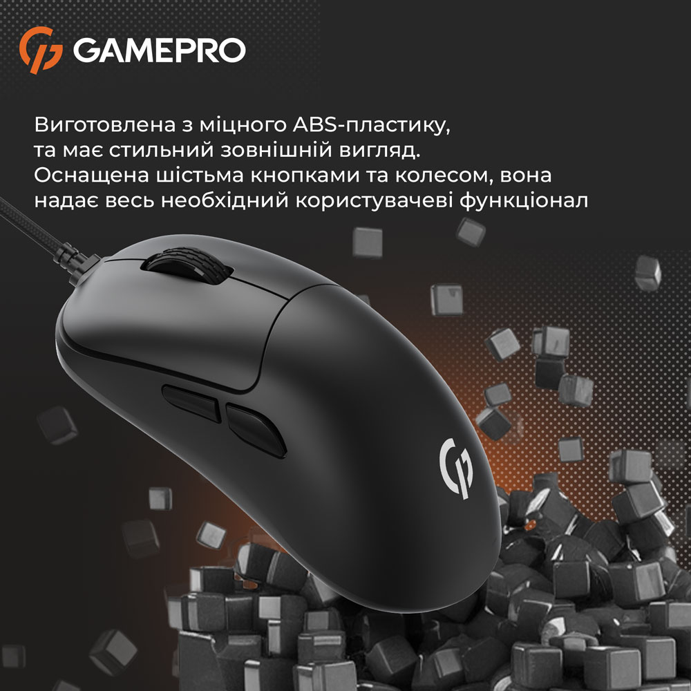 Изображение Мышь GAMEPRO GM690B Black