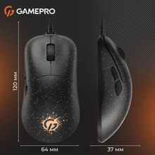 Мышь GAMEPRO GM690D Black Orange