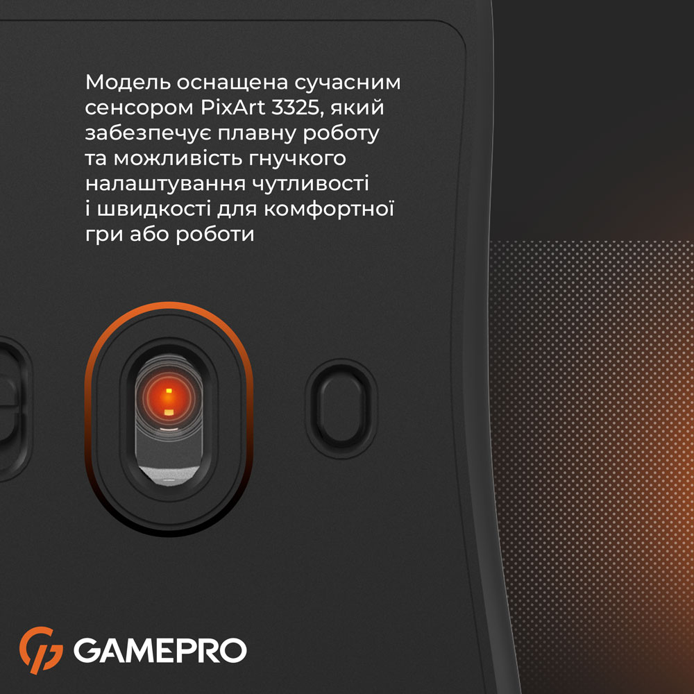 В Україні Миша GAMEPRO GM990B 2.4G Black