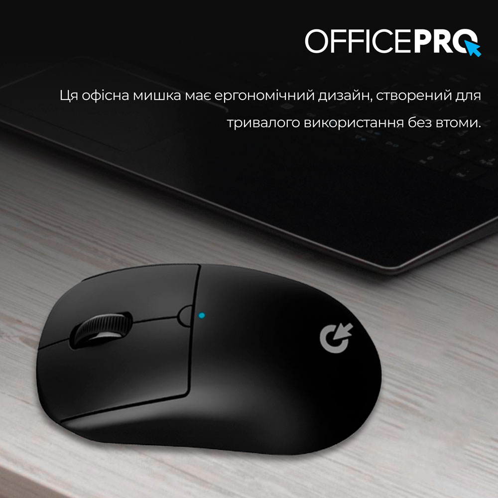 Фото 14 Миша OFFICEPRO M307B Silent Click Black