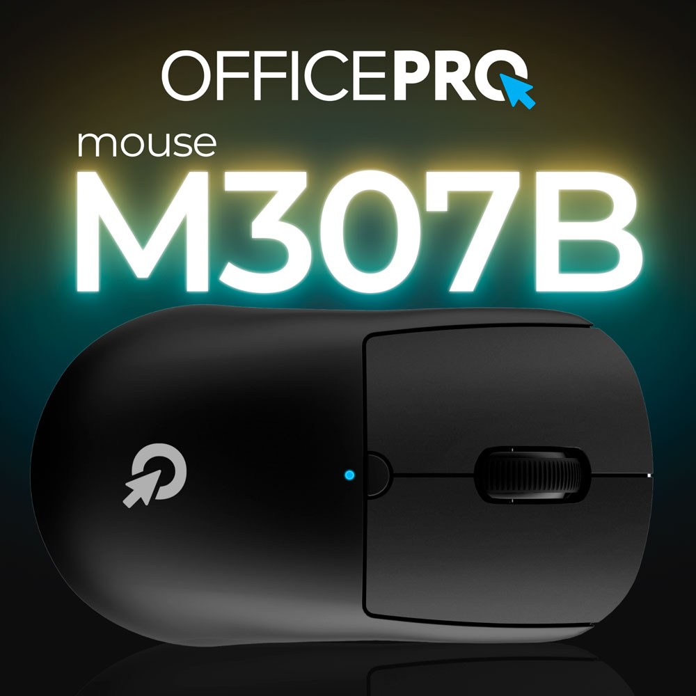 Внешний вид Мышь OFFICEPRO M307B Silent Click Black