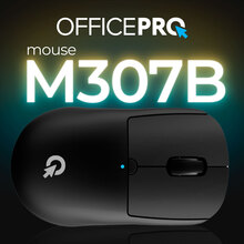 Миша OFFICEPRO M307B Silent Click Black