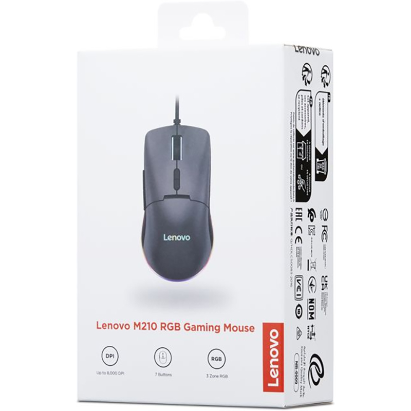 Покупка Миша LENOVO M210 RGB Gaming Mouse (GY51M74265)