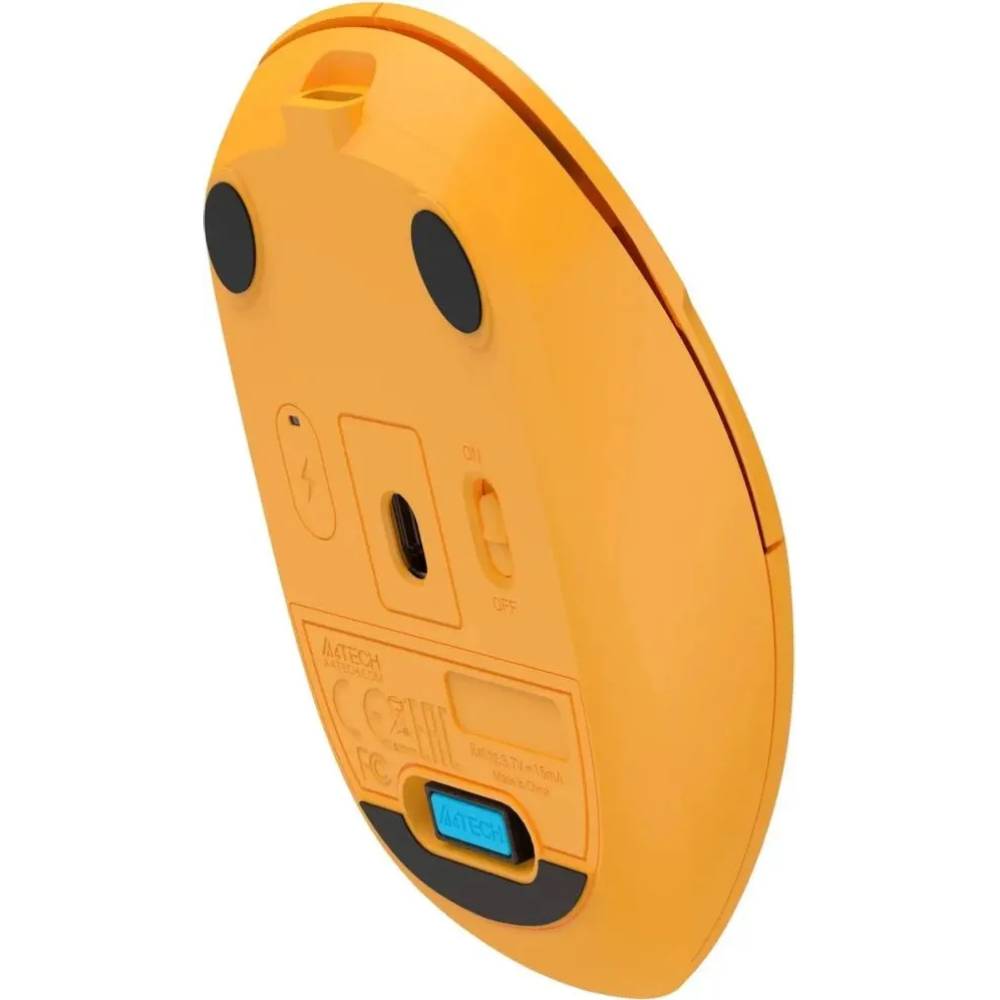 Фото Миша A4TECH Fstyler FG15CS Air2 (Yellow)