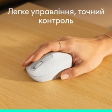 Миша LOGITECH M196 Bluetooth Off White (L910-007460)