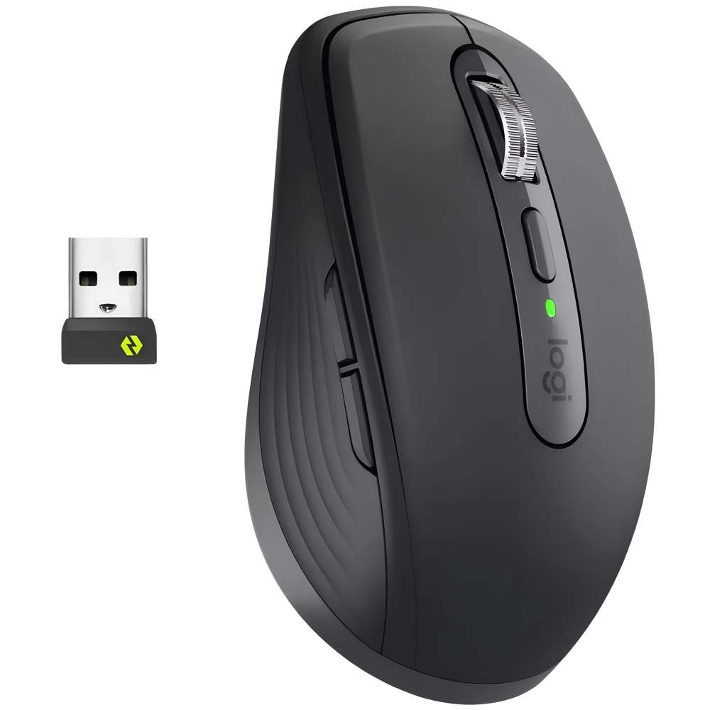 Мышь LOGITECH MX Anywhere 3S for Business 2.4GHZ/BT Graphite (910-006958) Разрешение сенсора 8000