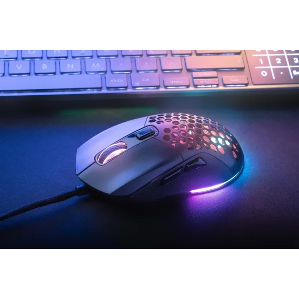 Мышь SANDBERG FlexCover 6D Gamer Mouse RGB Black (640-28) Разрешение сенсора 12800