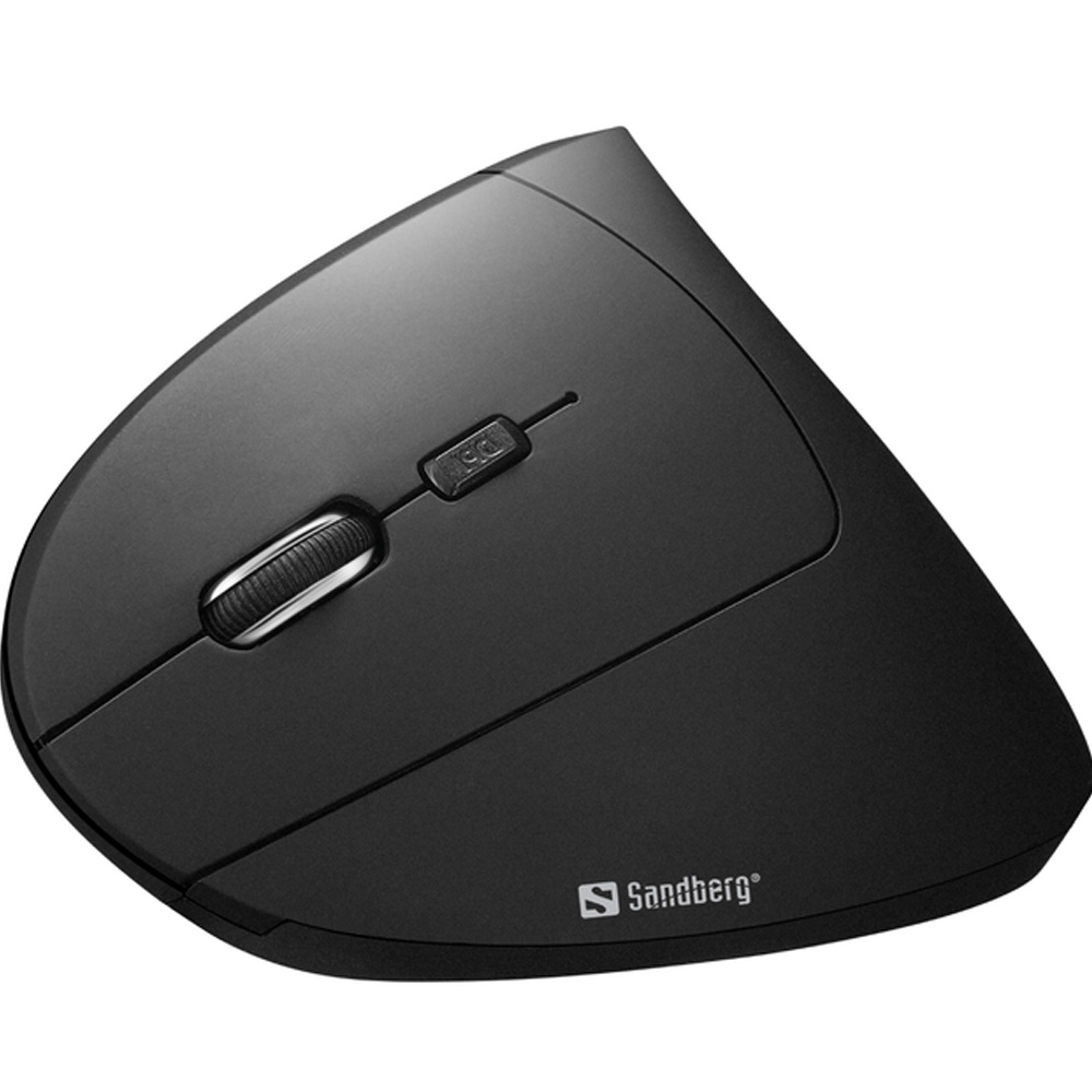 Мышь SANDBERG Wired Vertical Mouse Pro Black (630-14) Проводное подключение USB