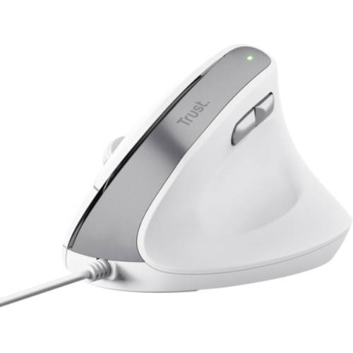 Мышь Trust Bayo 2 Ergonomic Mouse Wireless White (25398) Проводное подключение USB