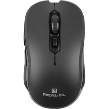 Мышка REAL EL RM-331W Black (EL123200044)