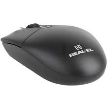 Мышь REAL EL RM-210 Black (EL123200036)
