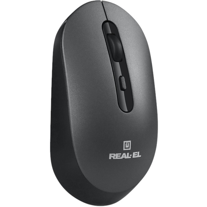 Фото Миша REAL EL RM-470W Gray (EL123200049)