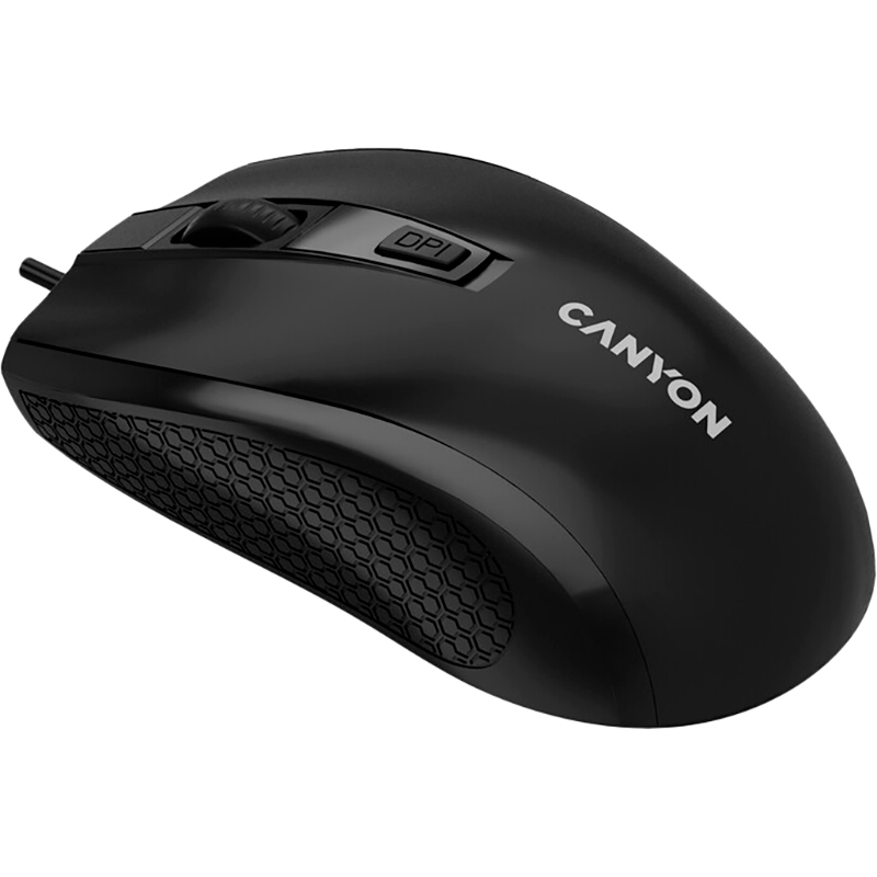 Мышь CANYON M-4 USB Black (CNE-CMS4) Тип подключения проводное