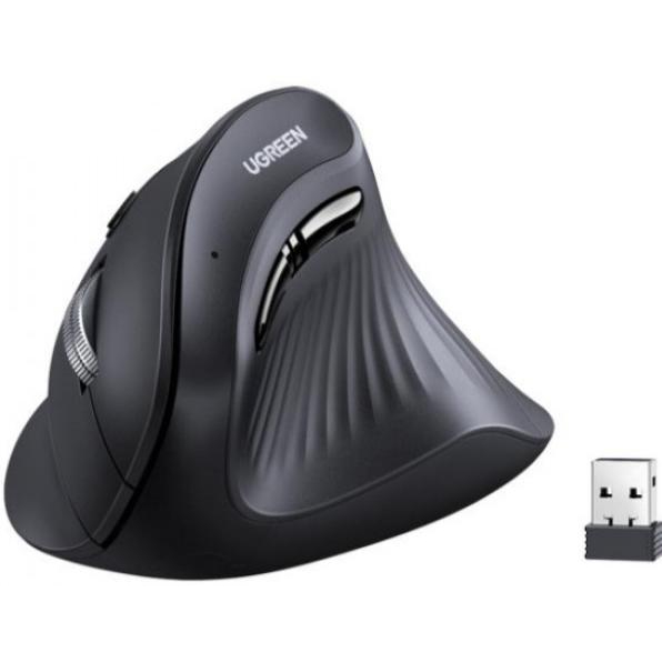 Миша UGREEN MU008 Black (25444) Комплектація миша, USB-приймач, інструкція