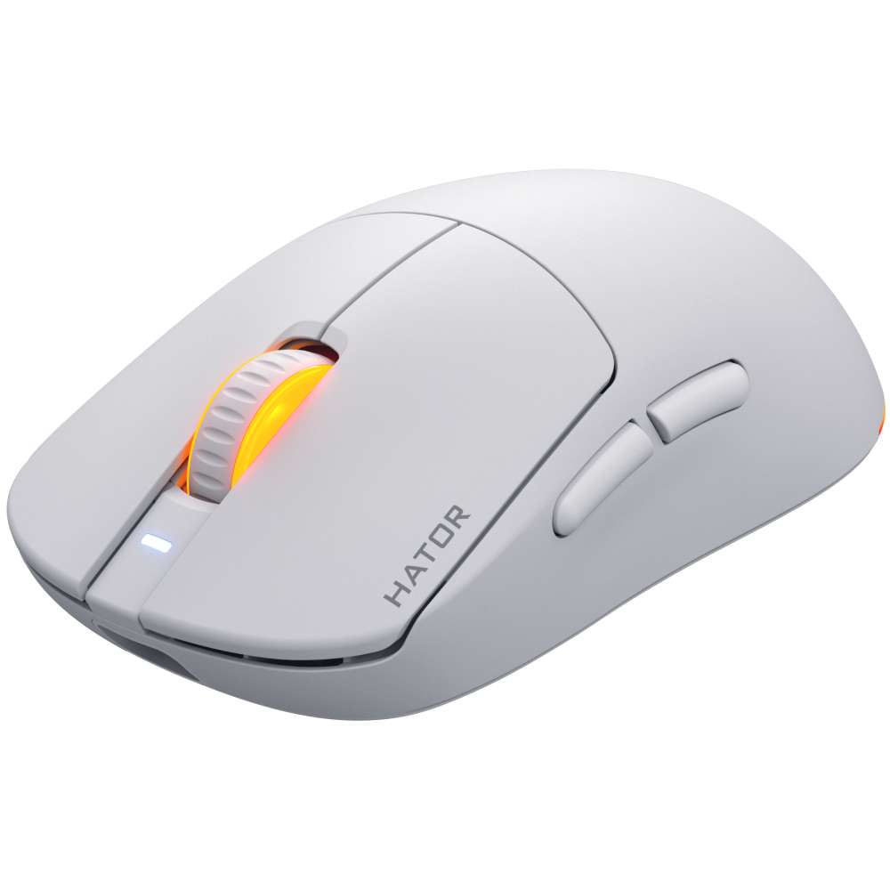 Миша HATOR Quasar 3 Wireless White (HTM731) Тип підключення комбіноване