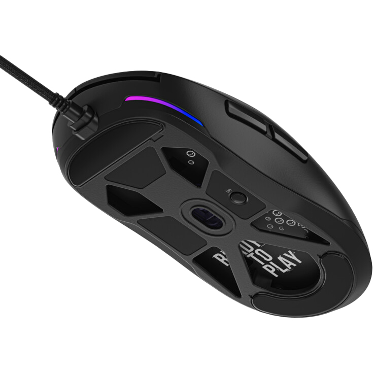 Заказать Мышь LORGAR MSA10 Ultralight Wired Gaming Black (LRG-MSA10-BK)