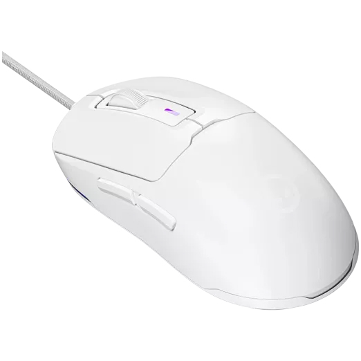 Миша LORGAR MSA10 Ultralight Wired Gaming White (LRG-MSA10-WH) Комплектація миша, короткий посібник користувача, запасні ніжки для мишки, підставка під чашку, дві грілки для рук, фірмовий брелок, чохол для зберігання