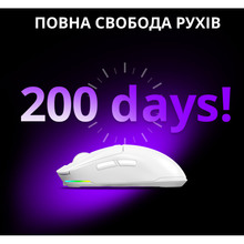 Мышь LORGAR MSA10W Wireless Gaming White (LRG-MSA10W-WH) Мышь LORGAR MSA10W Wireless Gaming White (LRG-MSA10W-WH)