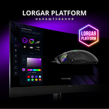 Мышь LORGAR MSP80 Wired Gaming Mouse Pro Black (LRG-MSP80-BK) Мышь LORGAR MSP80 Wired Gaming Mouse Pro Black (LRG-MSP80-BK)