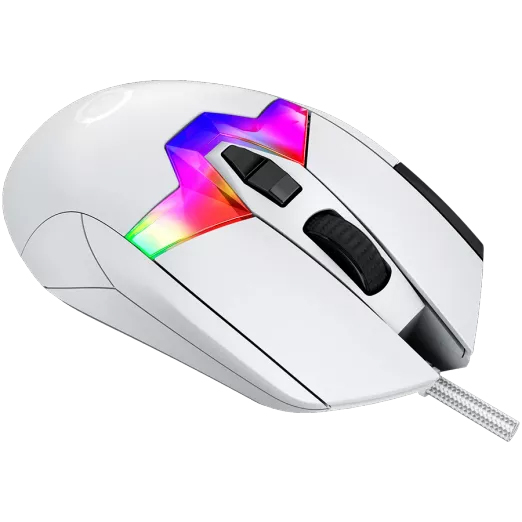 Миша LORGAR MSP80 Wired Gaming Mouse Pro White (LRG-MSP80-WH) Тип сенсора оптичний