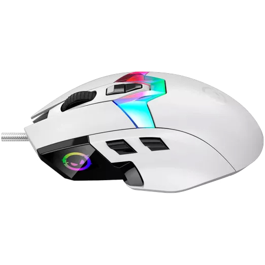 Миша LORGAR MSP80 Wired Gaming Mouse Pro White (LRG-MSP80-WH) Тип підключення дротове