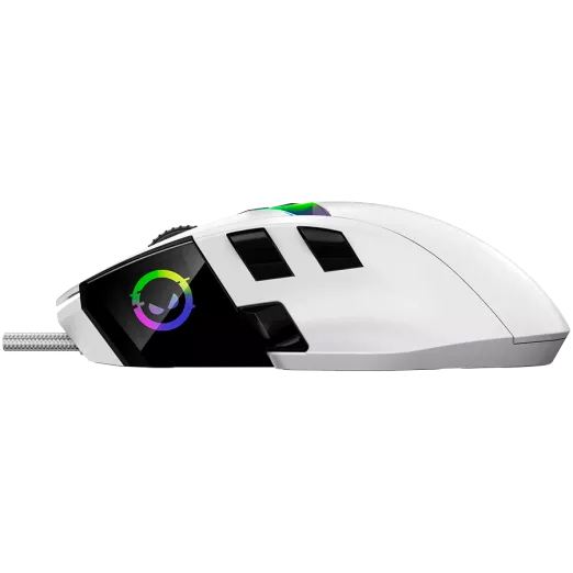 Миша LORGAR MSP80 Wired Gaming Mouse Pro White (LRG-MSP80-WH) Дротове підключення USB