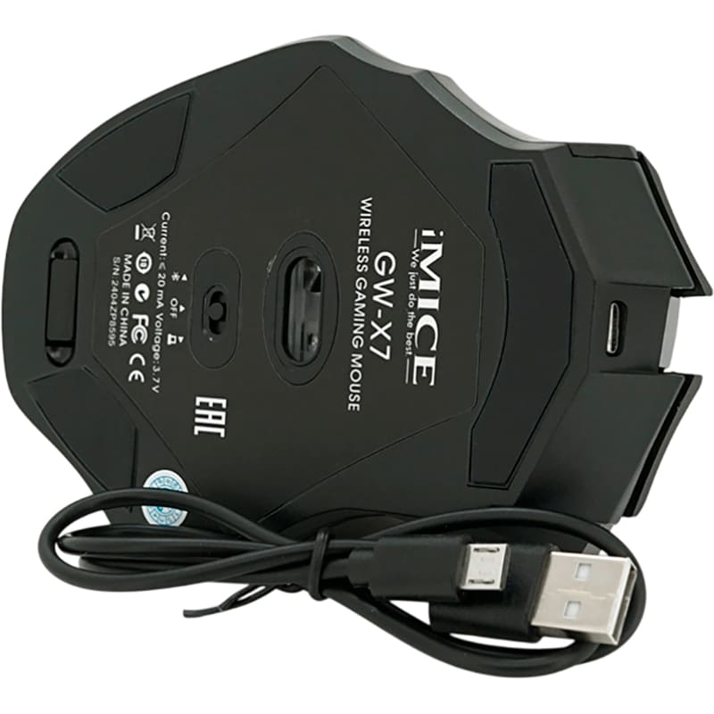 Мышь IMICE GW-X7 Black (iMICEGW-X7) Проводное подключение USB