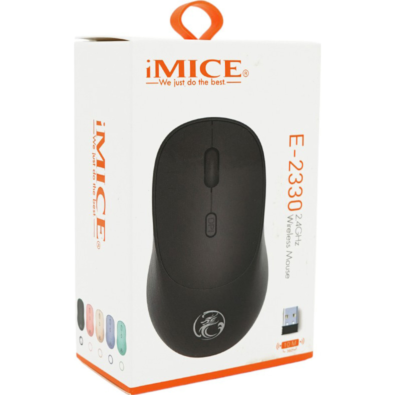 Миша IMICE E-2330 Black (iMICE-E-2330B) Тип сенсора оптичний