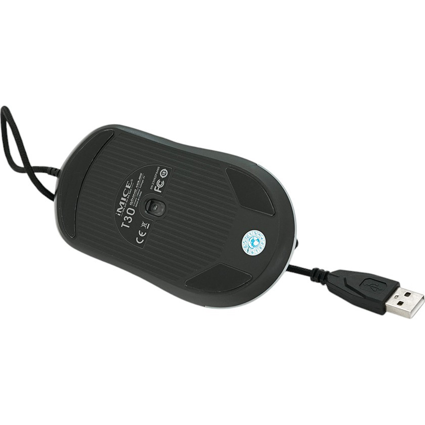 Мышь IMICE T30 Black (iMICE-T30) Проводное подключение USB