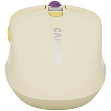 Мышь CANYON MW-26 LCD Silent Dual mode Yellow (CNS-CMSW26Y)