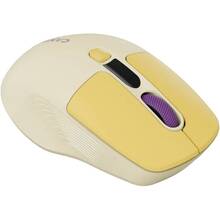 Мышь CANYON MW-26 LCD Silent Dual mode Yellow (CNS-CMSW26Y)
